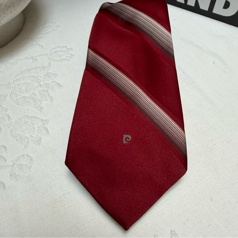 Pierre Cardin Striped Tie Paris/New York